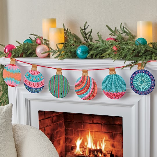 Michaels, Ornament Diamond Art Garland Kit by Make Market® – Category: Diamond Painting Kits